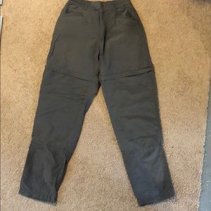 Columbia hiking pants that zip off to shorts!